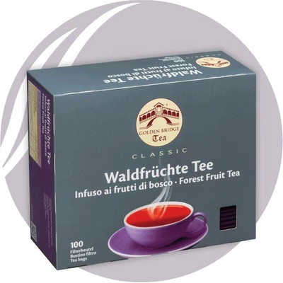 Golden Bridge Tea Čaj s lesným ovocím 100 x 2,5 g