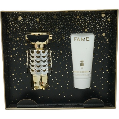 Paco Rabanne Fame EDP plnitelný flakon 50 ml + tělové mléko 75 ml dárková sada