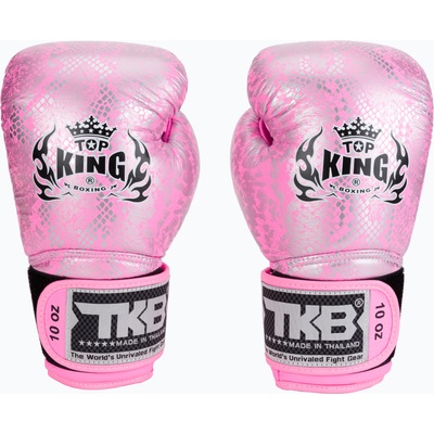 Top King Muay Thai Super Star Air розови боксови ръкавици TKBGSS
