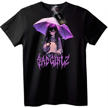NOONEBRAND Тениска Shogirlz Аниме Момиче - M, White