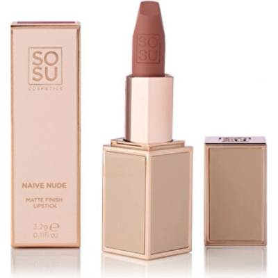 SOSU Cosmetics Matná rtěna Matte Lipsticks Naive Nude 3,2 g