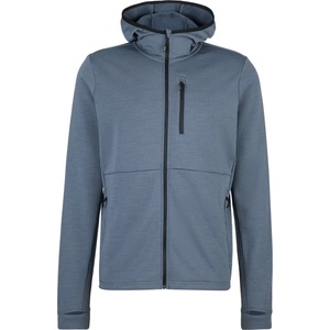 Stoic Мъжко вълнено яке Stoic MerinoWaffleFleece320 NorrdalSt. Zip Hoody Zip-up hoodie - Ink Grey - размер XXL (005-6578-0215)