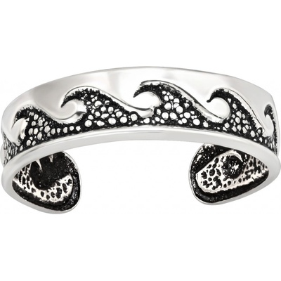 Lunica Stříbrný prstýnek na nohu VLNY 0449