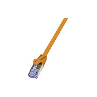 LogiLink CQ3098S RJ45, CAT 6A, S/FTP, 10 m, oranžový
