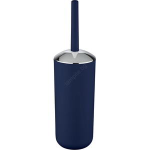WENKO 22522100 - Четка за WC BRASIL 10x37 cm, синя, полирано хромово покритие (WE0034)