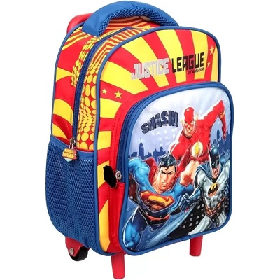 Justice League Раница на колелца за детска градина - Justice League