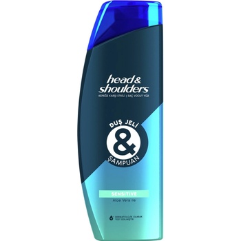 Head & Shoulders 2в1 Мъжки шампоан и душ гел 360мл - Sensitive (2590)