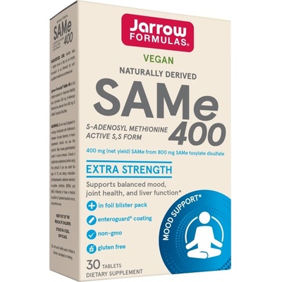 Jarrow Formulas SAM-e 400 mg [30 Таблетки]