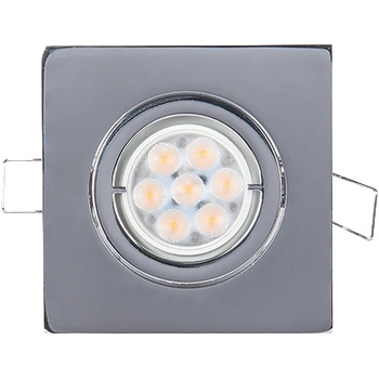 ELMARK Led МЕТАЛНА КВАДРАТНА ЛУНА high power 6w 2700-3000 (92s106ww/sn)