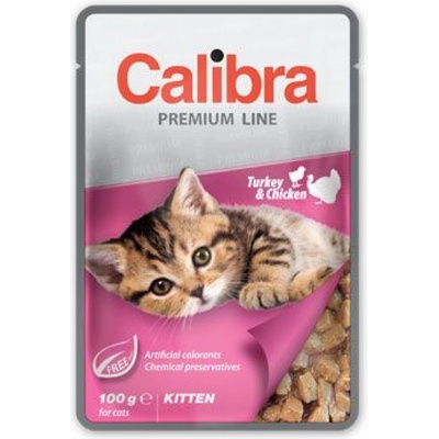 Calibra Premium Line Kitten Turkey & Chicken 100 g