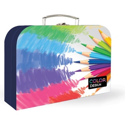 Karton P+P Kufřík lamino 34 cm Pastelky 548068