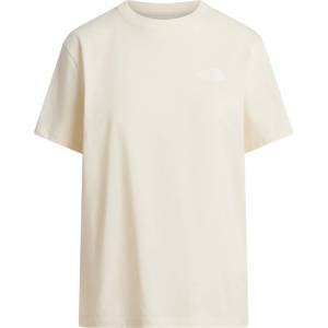 The North Face Дамска тениска The North Face Women's Evolution Box Relaxed Short Sleeve T-shirt - White Dune (916-6139-0314)