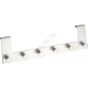 WENKO 4468060100-Закачалка CELANO 39x11 cm, неръждаема стомана, сребриста (WE0642)