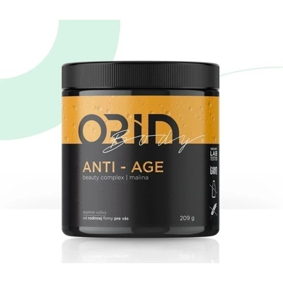 ORIN ANTI-AGE Kolagén s polyfenolmi Malina 209 g