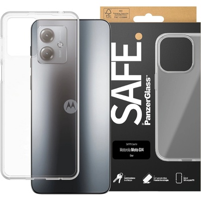 Panzer Гръб Safe за Motorola Moto G14 - Прозрачен