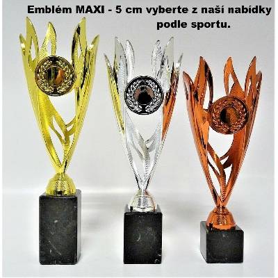 VIZINGR Poháry 505 Emblém MAXI 5 cm