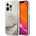 GUESS Калъф Guess 4G Big Liquid Glitter за iPhone 13 Pro Max 6.7" - златен (3666339024666)