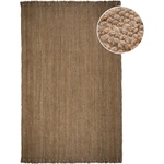 Flair Rugs Ютен килим в естествен цвят 240x340 cm Jute Boucle - Flair Rugs (503119381238)