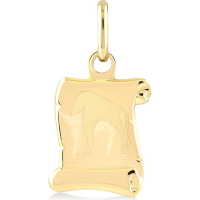 Lillian Vassago Zlatý přívěsek znamení Býk LLV37 GP014