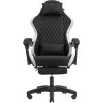 Tacens Mars Gaming MGC-X геймърски стол текстил Black/White (TACMARS-MGCXFGRW)