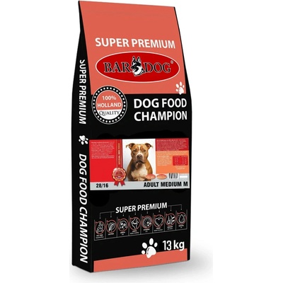 Bardog Medium M 28/16 adult středních plemen kuřecí 13 kg
