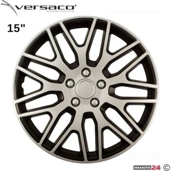 Versaco Тасове за джанти 15'' Versaco Dakar Silver/Black