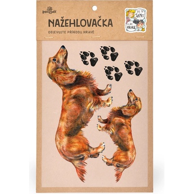 Lesní svět Nažehlovačka M 040 - Jezevčík