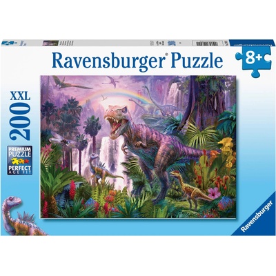 Ravensburger Пъзел Ravensburger от 200 XXL части - Кралят на динозаврите (12892)