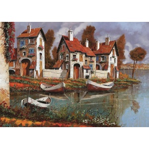 Art Puzzle - Puzzle Case and Cerchio, Italy - 1 000 piese