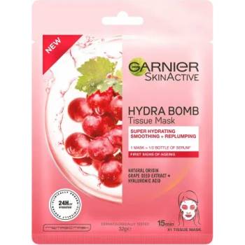 Garnier Hydra Bomb Tissue Mask - Хартиена маска за лице против стареене