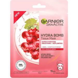 Garnier Hydra Bomb Tissue Mask - Хартиена маска за лице против стареене