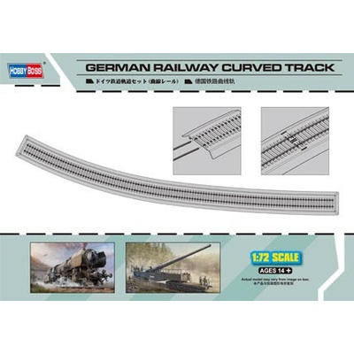Hobby Boss German Railway Curved Track 1:72