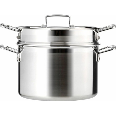 Le Creuset 96200520001000 Hrniec s vložkou na varenie v pare a na cestoviny 3-ply 20 cm