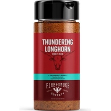 Fire & Smoke BBQ Grilovací koření Thundering Longhorn Beef Rub 354 g