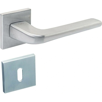 Infinity Line Premium Solo KSO M700 chrom mat - klika ke dveřím s – WC – kličkou Kov, Chrom mat