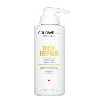 Goldwell Dualsenses Rich Repair 60sec Treatment Маска за суха и увредена коса 500 ml