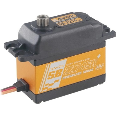SAVOX SB-2274SG+ BRUSHLESS HiVOLT Digitální servo 30kg-0,07s/60°