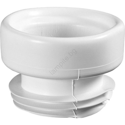 Bruckner - Центричен маншон за тоалетна бял (SH0255)