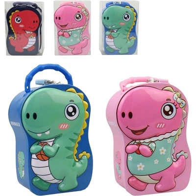 Pokladnička dinosaurus pre malých dobrodruhov