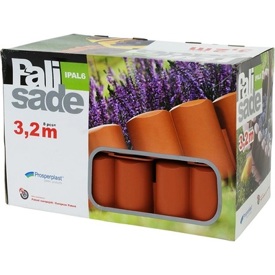 IPAL6 PALISÁDA TERAKOTA 3,02mxh10CM AKCIA