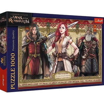 Trefl - Puzzle The Lord of the Rings: War of the Rohirrim - 1 000 piese