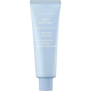 Image 1 of S. Nature Aqua Хидратиращ гел-крем за лице Oasis, 80 ml