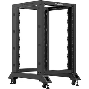 Lanberg Комуникационен шкаф, Lanberg open rack 19" 18U 600x800 black (OR01-6818-B) - megamag