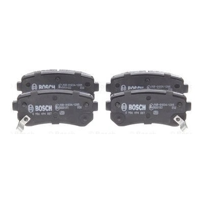 BOSCH Sada brzdových platničiek kotúčovej brzdy 0 986 494 887