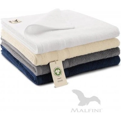 Malfini organic osuška unisex 70 x 140 cm mandlová
