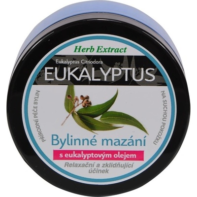 Herb Extract eukalyptus bylinné mazanie 100 ml