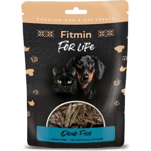 Dibaq Fitmin For Life Сушени аншоа, рибна лакомство за кучета и котки 50 g