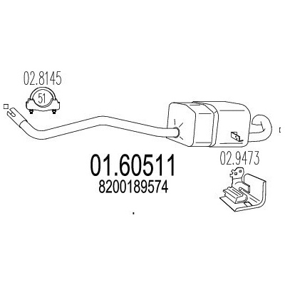 MTS MT 01.60511