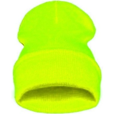 Blingstar čepice Beanie Blank Žlutá Neon