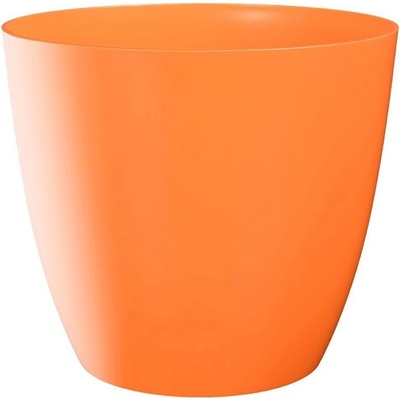 Plastkon dekorativní Ella lesklá 21 cm oranžová
